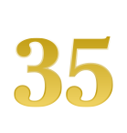 Celebrating over 35 years graphic